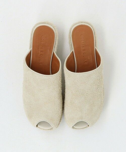 ODETTE E ODILE / オデット エ オディール サンダル | ピープトゥウェッジ サンダル45 | 詳細8