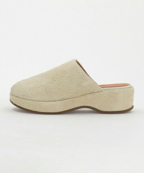 ODETTE E ODILE / オデット エ オディール サンダル | ピープトゥウェッジ サンダル45（NATURAL）