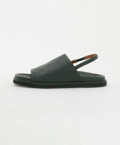 ODETTE E ODILE / オデット エ オディール サンダル | カバードバックベルト サンダル15↑（DK.GREEN）