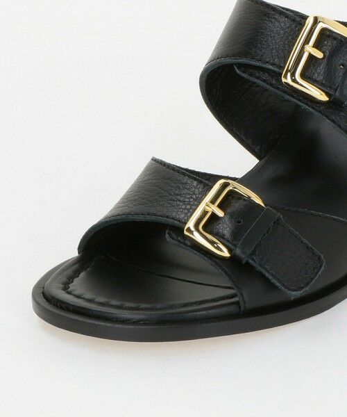 ODETTE E ODILE / オデット エ オディール サンダル | ダブルワイドベルト ミュール サンダル60↑ | 詳細2