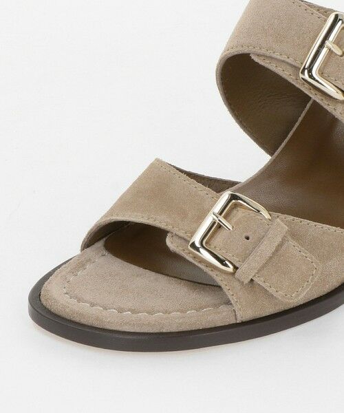 ODETTE E ODILE / オデット エ オディール サンダル | ダブルワイドベルト ミュール サンダル60↑ | 詳細10