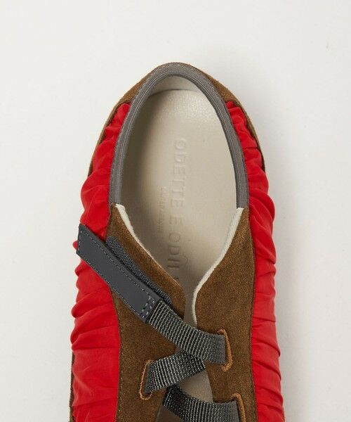 ODETTE E ODILE / オデット エ オディール スニーカー | ソフトギャザード スニーカー15↑ | 詳細16