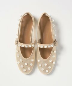 ODETTE E ODILE / オデット エ オディール フラットシューズ | パーリーメリージェーンフラット10↑