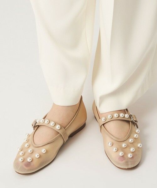 ODETTE E ODILE / オデット エ オディール フラットシューズ | パーリーメリージェーンフラット10↑ | 詳細4