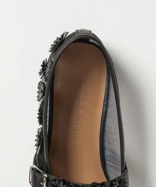 ODETTE E ODILE / オデット エ オディール フラットシューズ | フラワーモチーフメリージェーンフラット10↑ | 詳細10
