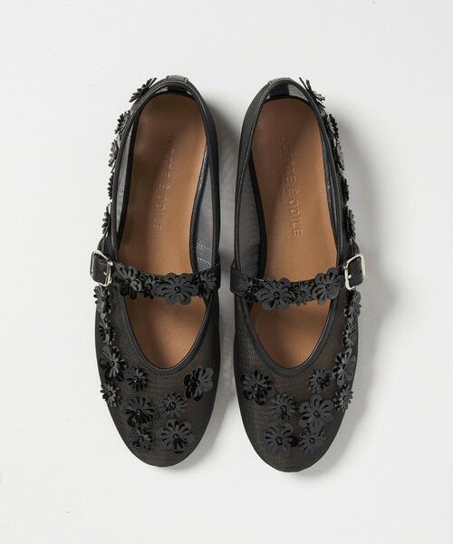 ODETTE E ODILE / オデット エ オディール フラットシューズ | フラワーモチーフメリージェーンフラット10↑ | 詳細6