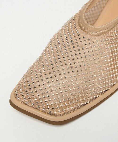 ODETTE E ODILE / オデット エ オディール フラットシューズ | スクエアビジューネット フラット10↑ | 詳細19