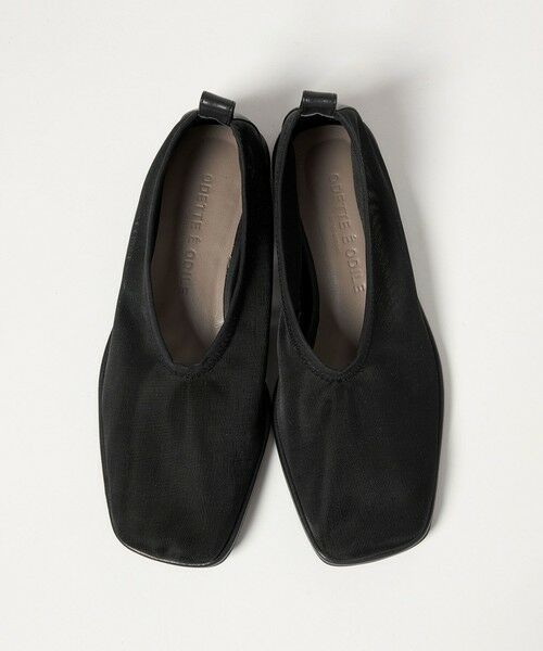 ODETTE E ODILE / オデット エ オディール フラットシューズ | スクエアソフトチュール フラット10↑ | 詳細3