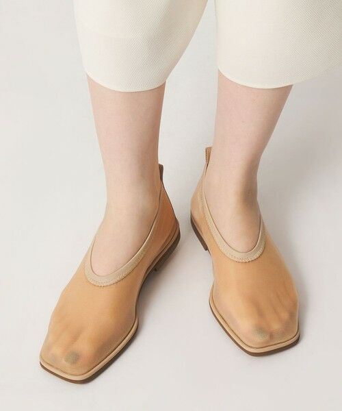 ODETTE E ODILE / オデット エ オディール フラットシューズ | スクエアソフトチュール フラット10↑ | 詳細8