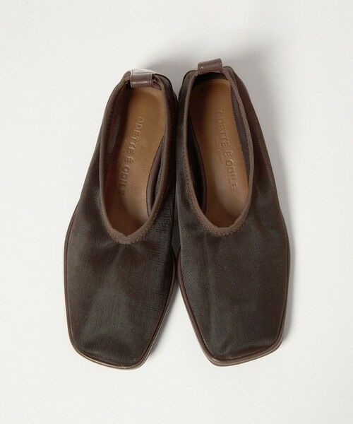 ODETTE E ODILE / オデット エ オディール フラットシューズ | スクエアソフトチュール フラット10↑ | 詳細16