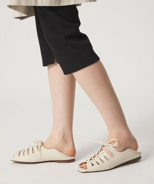 ODETTE E ODILE / オデット エ オディール フラットシューズ | ギリーオープントゥ フラット10↑ | 詳細4