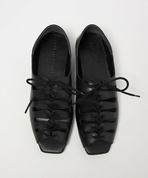 ODETTE E ODILE / オデット エ オディール フラットシューズ | ギリーオープントゥ フラット10↑ | 詳細18