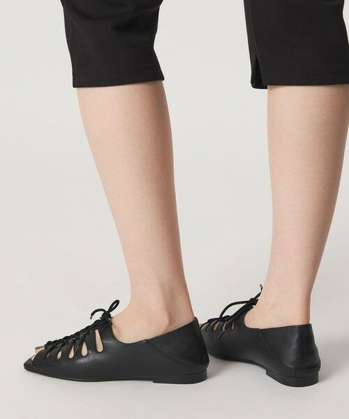 ODETTE E ODILE / オデット エ オディール フラットシューズ | ギリーオープントゥ フラット10↑ | 詳細14