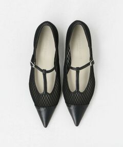 ODETTE E ODILE / オデット エ オディール フラットシューズ | シアーTストラップ フラット20↑