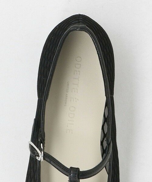 ODETTE E ODILE / オデット エ オディール フラットシューズ | シアーTストラップ フラット20↑ | 詳細12