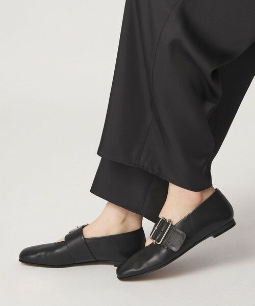 ODETTE E ODILE / オデット エ オディール フラットシューズ | ニュークラシックワイドベルト フラット10↑ | 詳細1