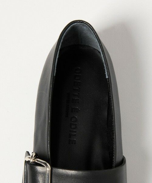 ODETTE E ODILE / オデット エ オディール フラットシューズ | ニュークラシックワイドベルト フラット10↑ | 詳細9