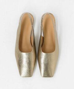 ODETTE E ODILE / オデット エ オディール フラットシューズ | スクエアディープバックベルト フラット20↑