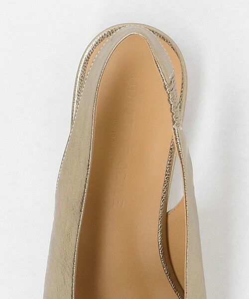 ODETTE E ODILE / オデット エ オディール フラットシューズ | スクエアディープバックベルト フラット20↑ | 詳細6