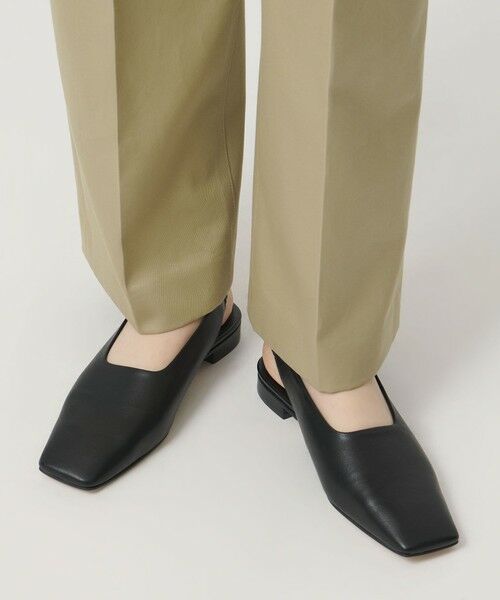 ODETTE E ODILE / オデット エ オディール フラットシューズ | スクエアディープバックベルト フラット20↑ | 詳細13