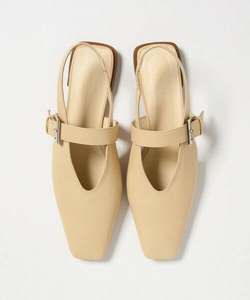 ODETTE E ODILE / オデット エ オディール フラットシューズ | インステップベルトバックベルト フラット10↑（BEIGE）