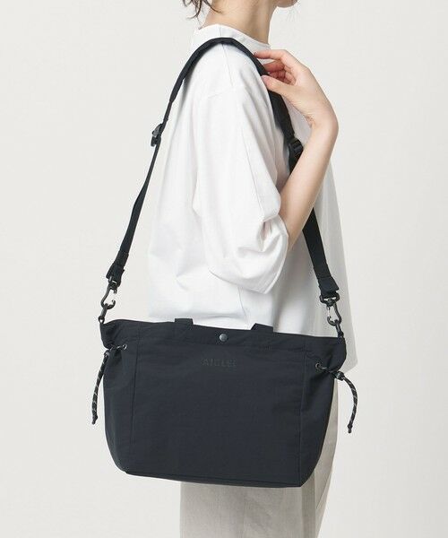 ODETTE E ODILE / オデット エ オディール ショルダーバッグ | ＜AIGLE＞ Tote with SLD（BLACK）