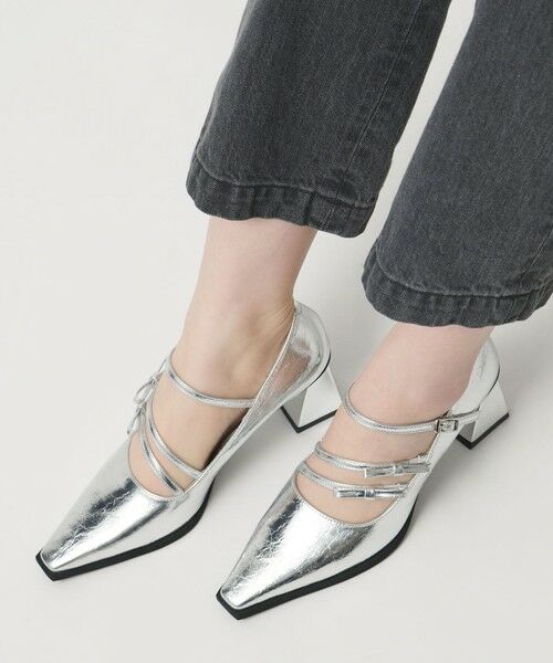 ODETTE E ODILE / オデット エ オディール パンプス | <SY>ダブルリボン スクエア パンプス60↑ | 詳細9