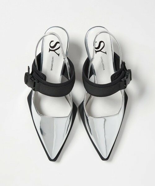 ODETTE E ODILE / オデット エ オディール パンプス | ＜SY＞ シェイプヒールベルクロバックベルト パンプス50↑ | 詳細1