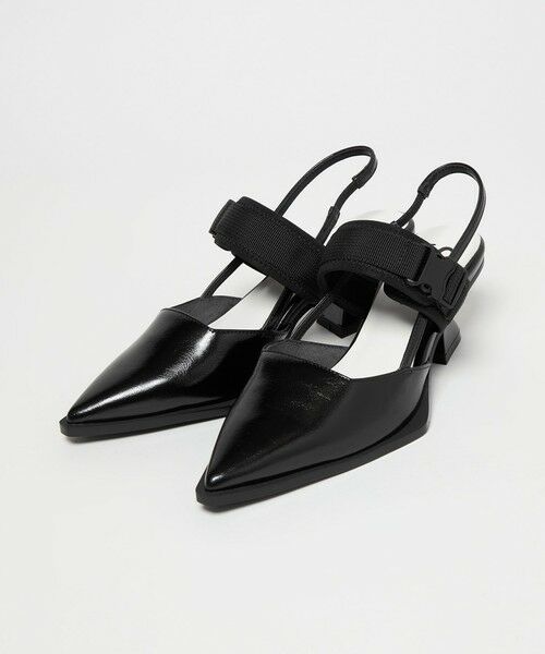 ODETTE E ODILE / オデット エ オディール パンプス | ＜SY＞ シェイプヒールベルクロバックベルト パンプス50↑ | 詳細5