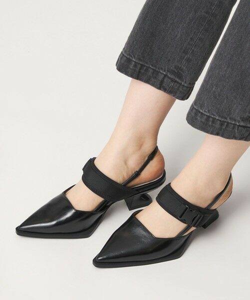 ODETTE E ODILE / オデット エ オディール パンプス | ＜SY＞ シェイプヒールベルクロバックベルト パンプス50↑ | 詳細14