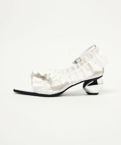 ODETTE E ODILE / オデット エ オディール サンダル | ＜SY＞ ポインテッドフリル サンダル50↑