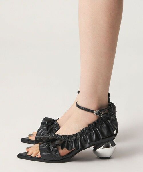 ODETTE E ODILE / オデット エ オディール サンダル | <SY> ポインテッドフリル サンダル50↑ | 詳細13