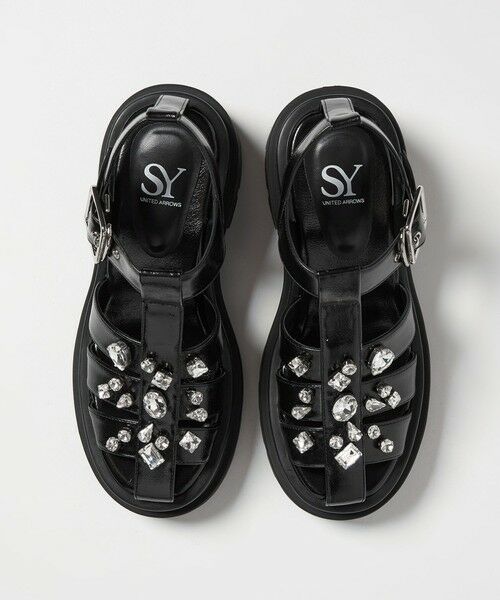 ODETTE E ODILE / オデット エ オディール サンダル | ＜SY＞ ビジューグルカ サンダル75↑ | 詳細6