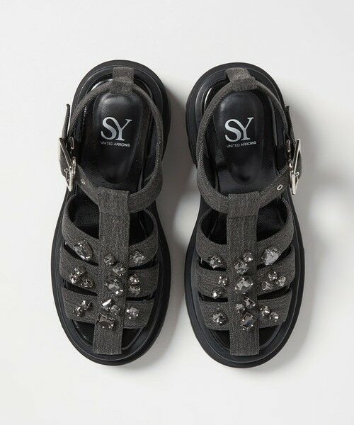 ODETTE E ODILE / オデット エ オディール サンダル | ＜SY＞ ビジューグルカ サンダル75↑ | 詳細15