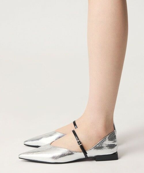 ODETTE E ODILE / オデット エ オディール フラットシューズ | ＜SY＞ ポインテッドベルト フラット20↑ | 詳細4