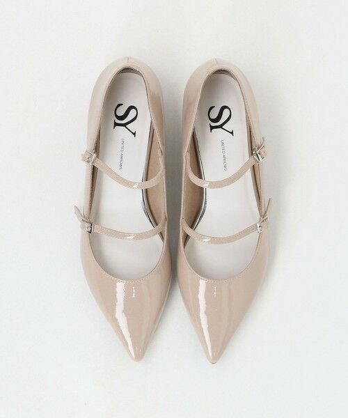ODETTE E ODILE / オデット エ オディール フラットシューズ | ＜SY＞ ポインテッド ダブルストラップ フラット15↑ | 詳細8