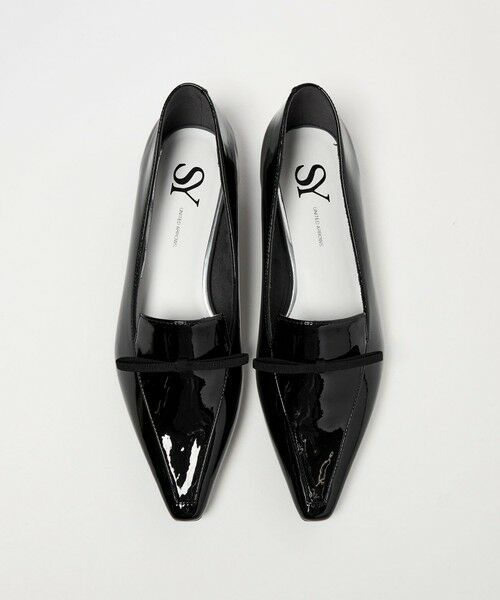 ODETTE E ODILE / オデット エ オディール フラットシューズ | ＜SY＞ シャープリボンオペラフラット15↑ | 詳細1