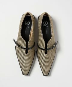 ODETTE E ODILE / オデット エ オディール フラットシューズ | ＜SY＞エッジピーススリットベルト フラット20↑