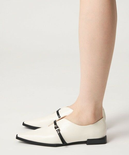 ODETTE E ODILE / オデット エ オディール フラットシューズ | ＜SY＞エッジピーススリットベルト フラット20↑ | 詳細4