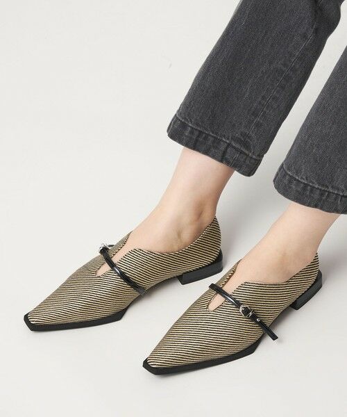 ODETTE E ODILE / オデット エ オディール フラットシューズ | ＜SY＞エッジピーススリットベルト フラット20↑ | 詳細22