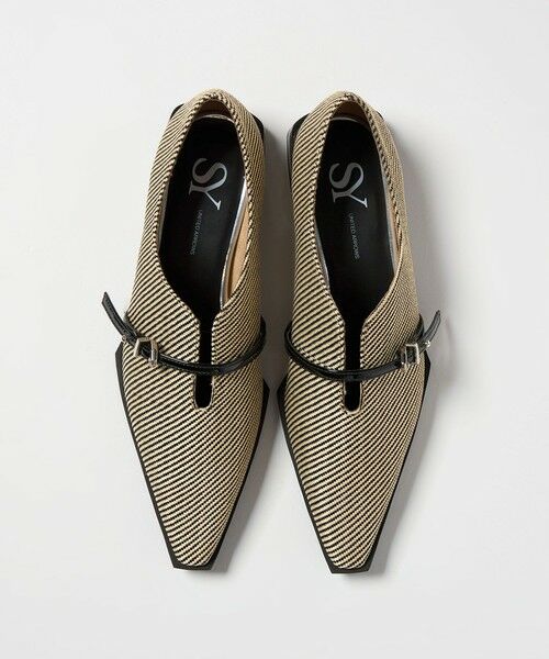 ODETTE E ODILE / オデット エ オディール フラットシューズ | ＜SY＞エッジピーススリットベルト フラット20↑（その他1）