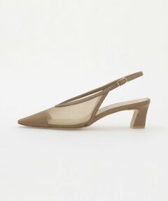 ODETTE E ODILE / オデット エ オディール パンプス | チュール バックベルト パンプス50↑