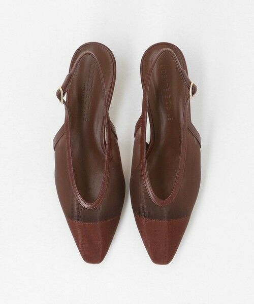 ODETTE E ODILE / オデット エ オディール パンプス | チュール バックベルト パンプス50↑ | 詳細14