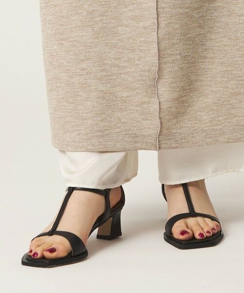 ODETTE E ODILE / オデット エ オディール サンダル | スクエアエッジ サンダル45↑ | 詳細1