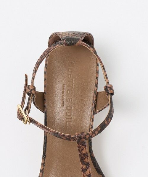 ODETTE E ODILE / オデット エ オディール サンダル | スクエアエッジ サンダル45↑ | 詳細16