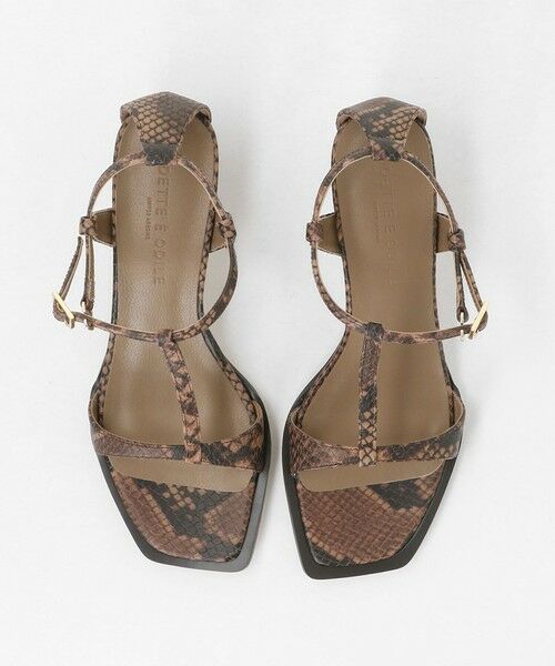 ODETTE E ODILE / オデット エ オディール サンダル | スクエアエッジ サンダル45↑ | 詳細12