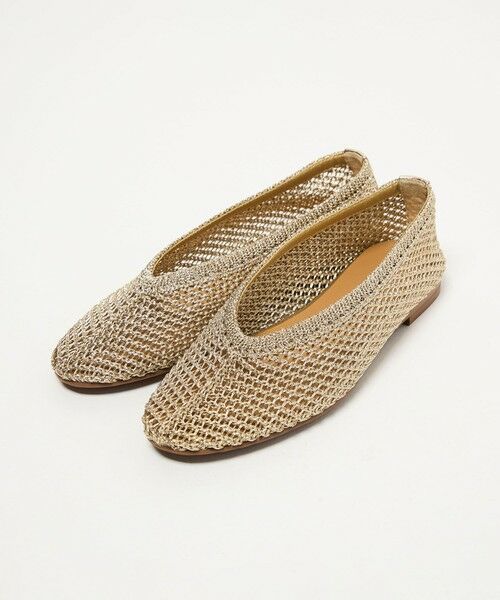 ODETTE E ODILE / オデット エ オディール フラットシューズ | 【WEB限定】メタリックニット フラット10■ | 詳細5