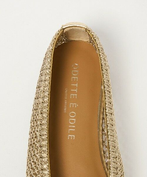 ODETTE E ODILE / オデット エ オディール フラットシューズ | 【WEB限定】メタリックニット フラット10■ | 詳細9