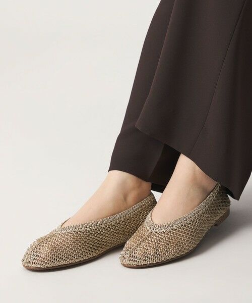 ODETTE E ODILE / オデット エ オディール フラットシューズ | 【WEB限定】メタリックニット フラット10■ | 詳細2