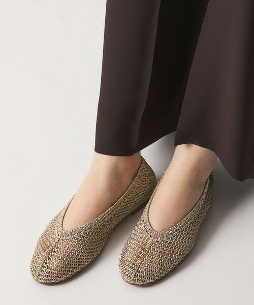 ODETTE E ODILE / オデット エ オディール フラットシューズ | 【WEB限定】メタリックニット フラット10■ | 詳細3